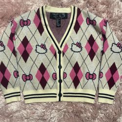 Little Girls Hello Kitty Cardigan