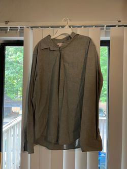 Merona men's long sleeve button-down shirt