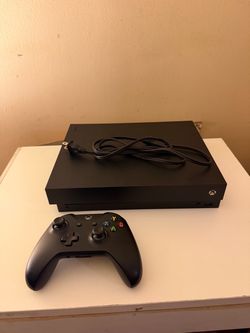 Microsoft Xbox One X w/ Controller & Cords