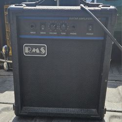 RMS-200 8-Watt 6.5” Compact Guitar Amplifier 2000s - Black
