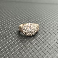 14K Rose Gold Women’s Diamond Ring 