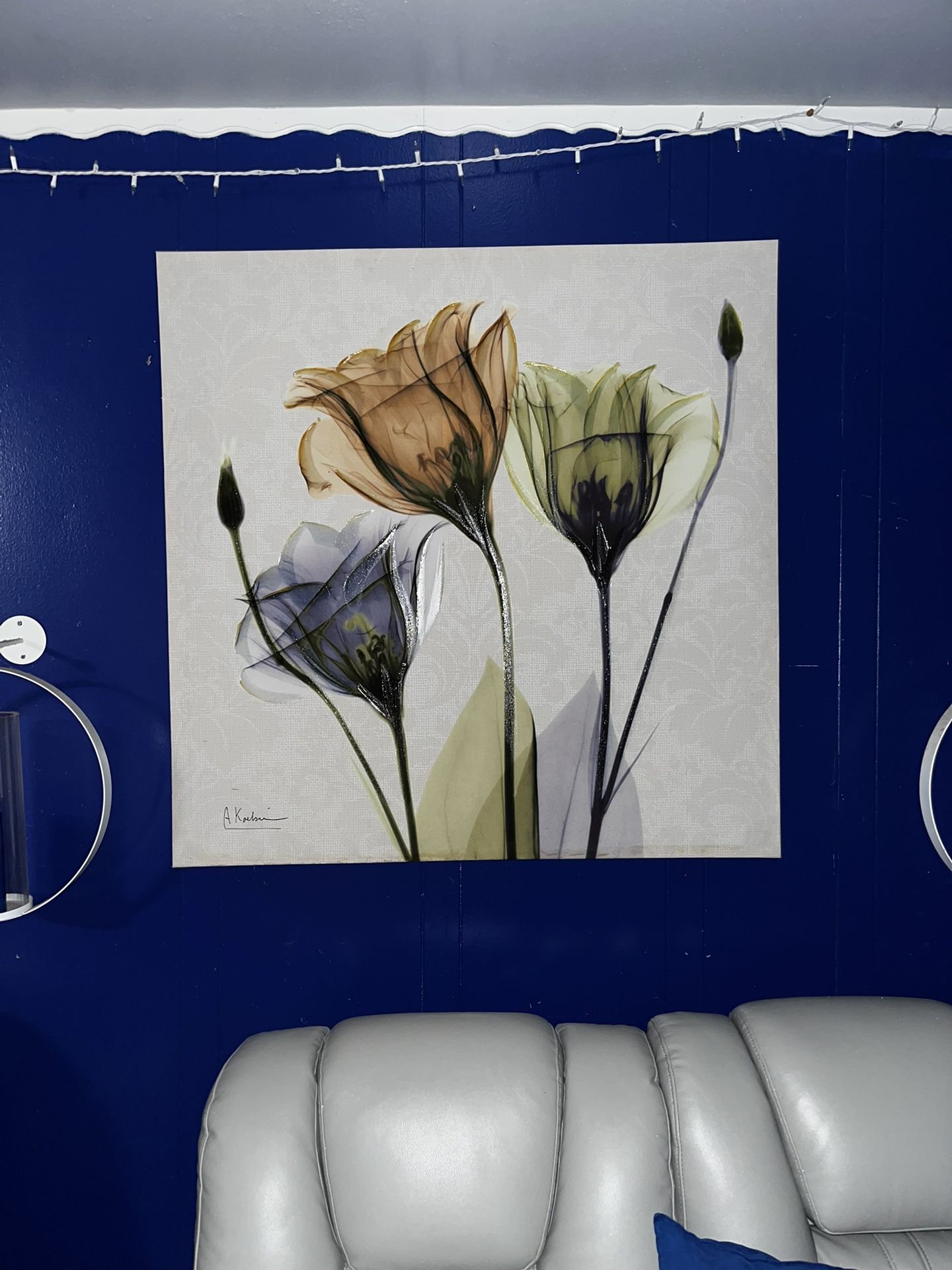 Canvas Floral Picture
