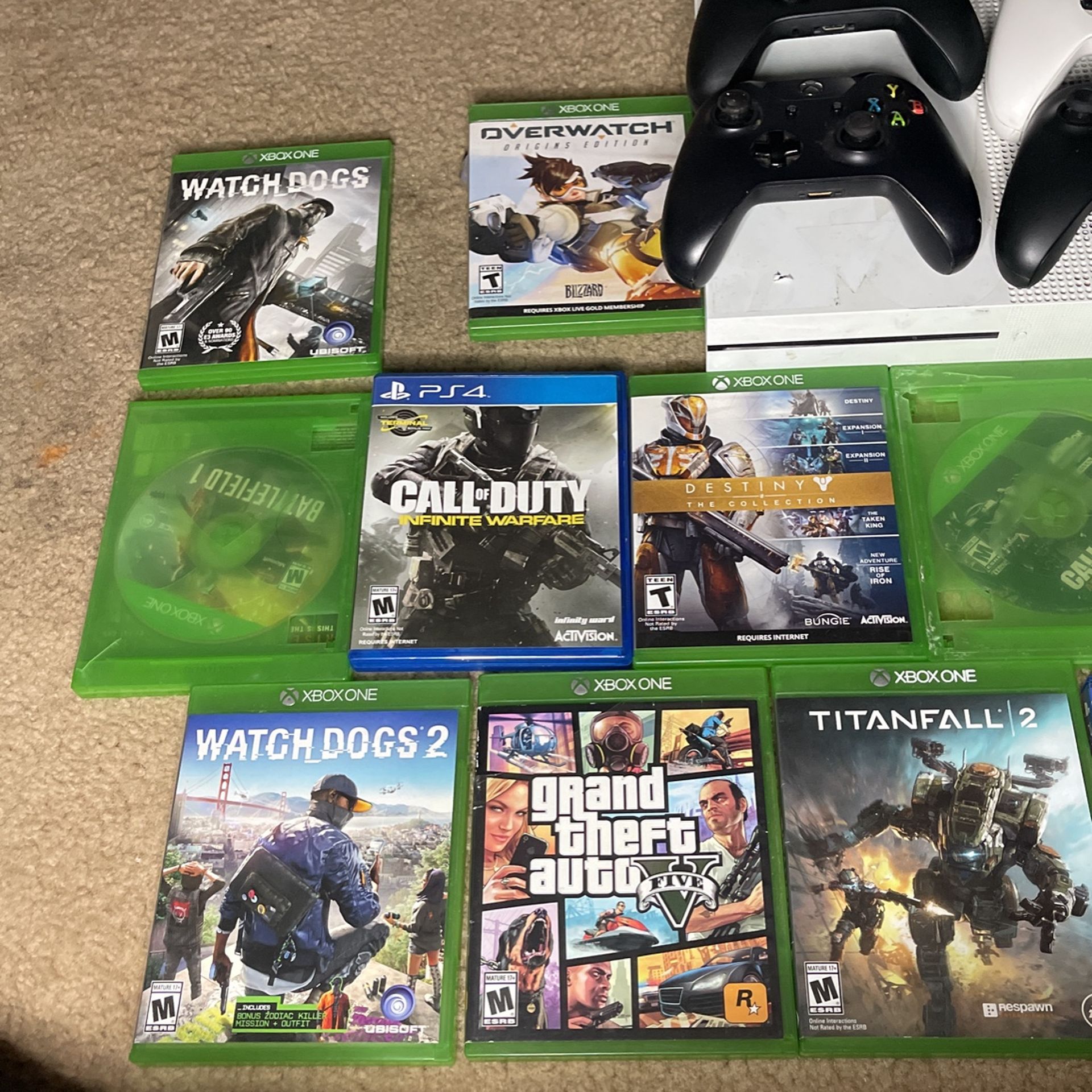 PS4 Slim And Xbox One S Setup