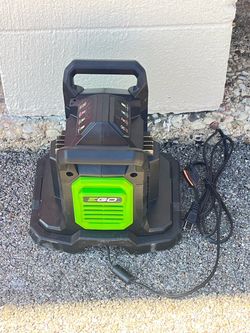 Ego double rapid charger never used