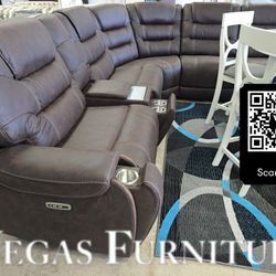 Sectional Power Recliners Heat Rest ✅ Delivery available ✅ Financing Options Available!✔️✨️No Credit Needed✔️✨️$0 Or $50 Down Payment✨️