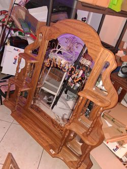 Saloon mirror
