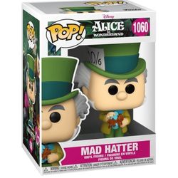 Mad Hatter Funko Pop! 1060 With Pop Protector NIB With Tea Cup Splashing Alice In Wonderland We're All Mad In HereWith Pop Protector NIB
