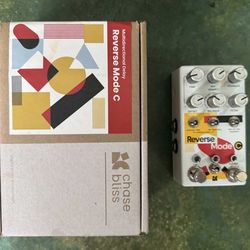 Chase Bliss Reverse Mode C Guitar Pedal