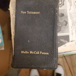 New Testament From The 30's.