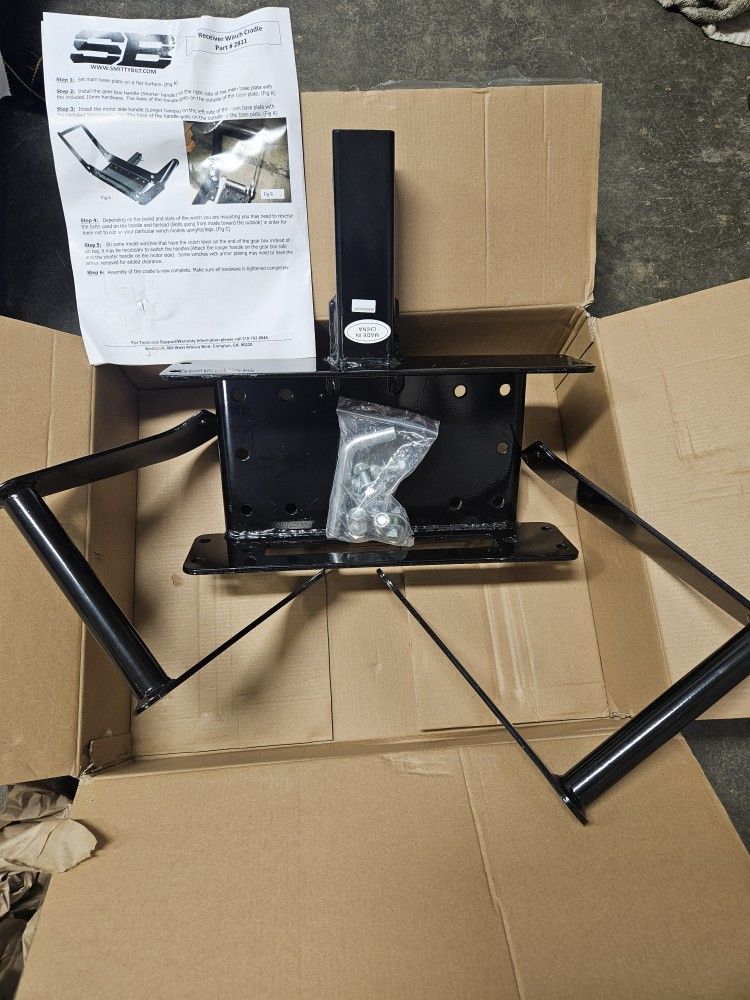 SmittyBilt WINCH CRADLE - SB2811 (New in Box, Never assembled) - $80