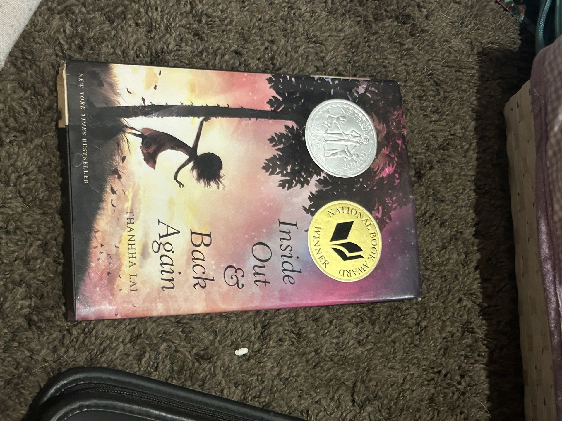 Inside Out & Back Again Hardcover Book