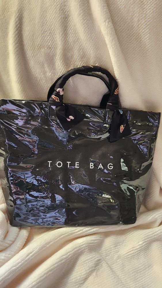 Tote Bag With Purse Scarf