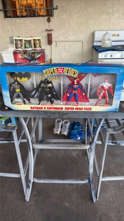 DC Super Heroes Batman & Superman Superhero Pack