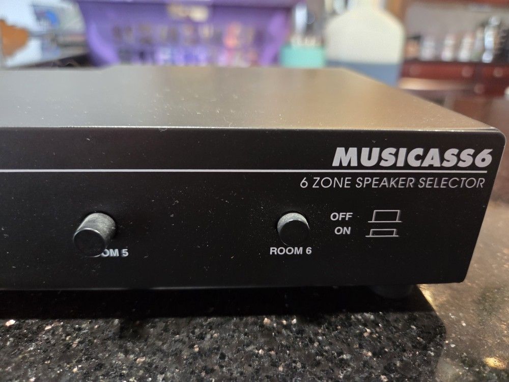 10 Room Home Audio System Speaker Selector
