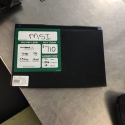 MSI Gaming Laptop 