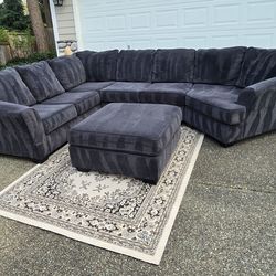 Cuddler Sectional Sofa Delivery Available 🚚