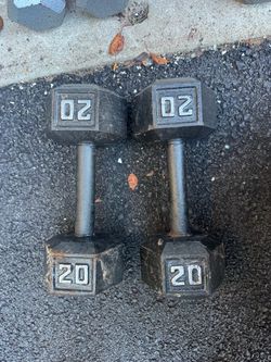 Pair of 20lb Dumbbells