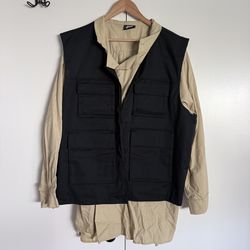 Han Solo cosplay shirt and vest from Galaxy’s Edge Disneyland