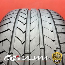 1 (One) Tire LikeNEW Goodyear Efficient Grip Run Flat 285/40R20 No Patch #87867