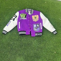 Purple Varsity Jacket