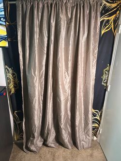 Tan Sheer Curtains