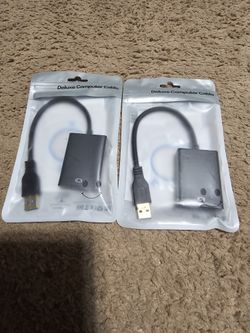 USB to VGA Adapter DELUXE COMPUTER CABLE