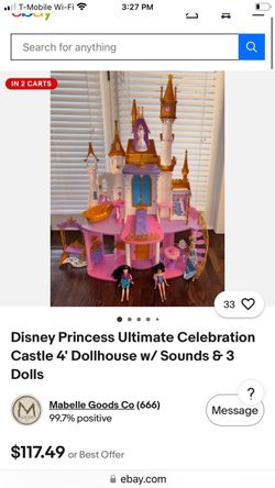 Disney Princess ultimate celebration Castle
