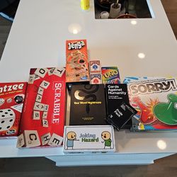 Assorted Board & Card Games