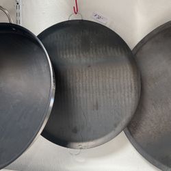 Comal Mexicano Para Tortillas, Hechas A Mano O Fajitas, Camarones, Tacos, Etc.