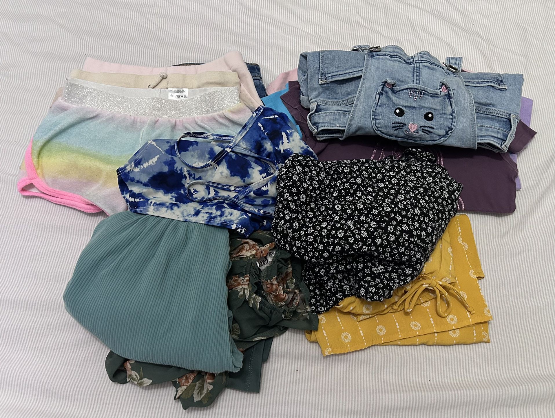 Summer Clothes Girl Size 7/8