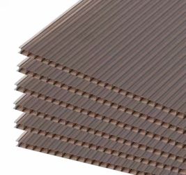 Monolayer Polycarbonate Sheet Gazebo Roof Panel (6-Pack)