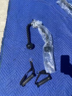 D handle Tricep rope set