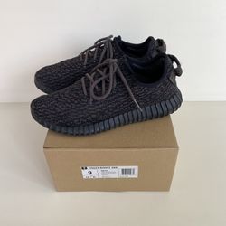 Adidas Yeezy Boost 350 Pirate Black 2016 Size 9 100% Authentic BB5350 Unisex