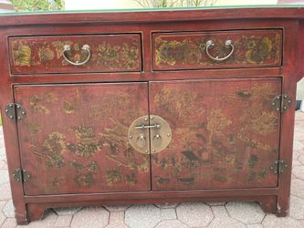 Asian cabinet and chest