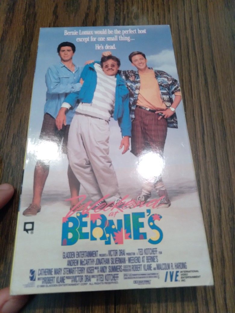 Weekend At Bernies VHS