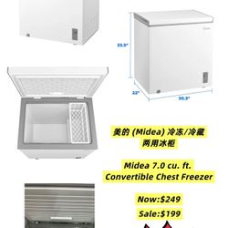 Freezers and refrigerators are on sale, quantity is limited, while supplies last!