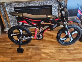 Bmx 16 inch bike mg wheels and tires soon gone