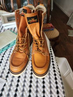 Thorogood 8 inch work boots size 10 us