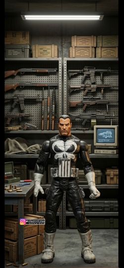 Marvel Legends Series 4 Punisher (War Zone) 2003 action figure