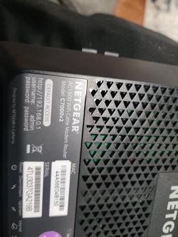 Net Gear Modem & Router