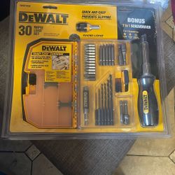 DeWalt 30 Pc Rapid Load Set DW2518SD With Screwdriver 🪛 NEW!!!