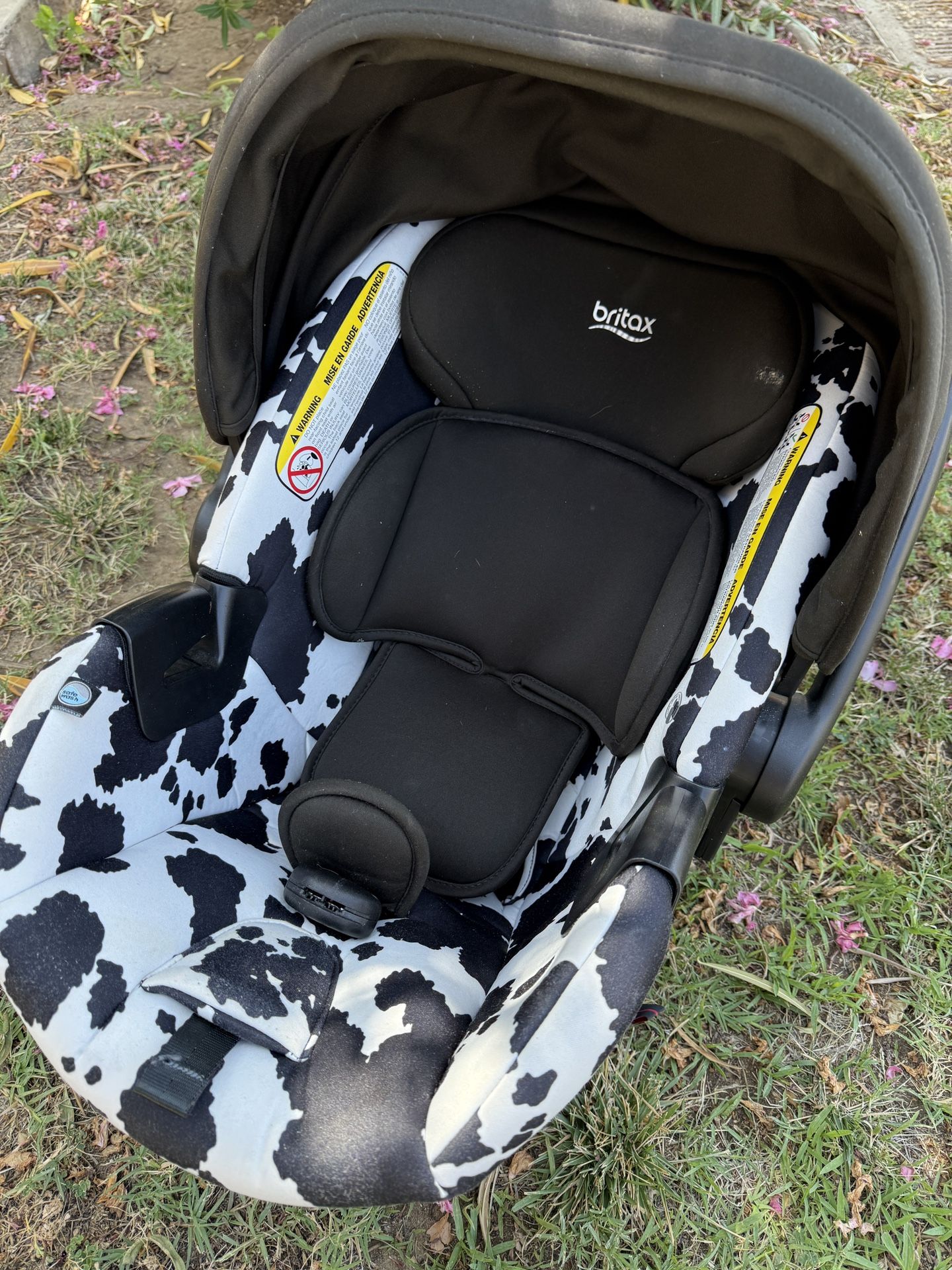 Britax Car Seat Baby Boy Or Girl Black&white