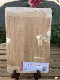 Bamboo cutting board 12”X8”