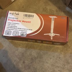 WHITE PROJECTOR MOUNT Brand New