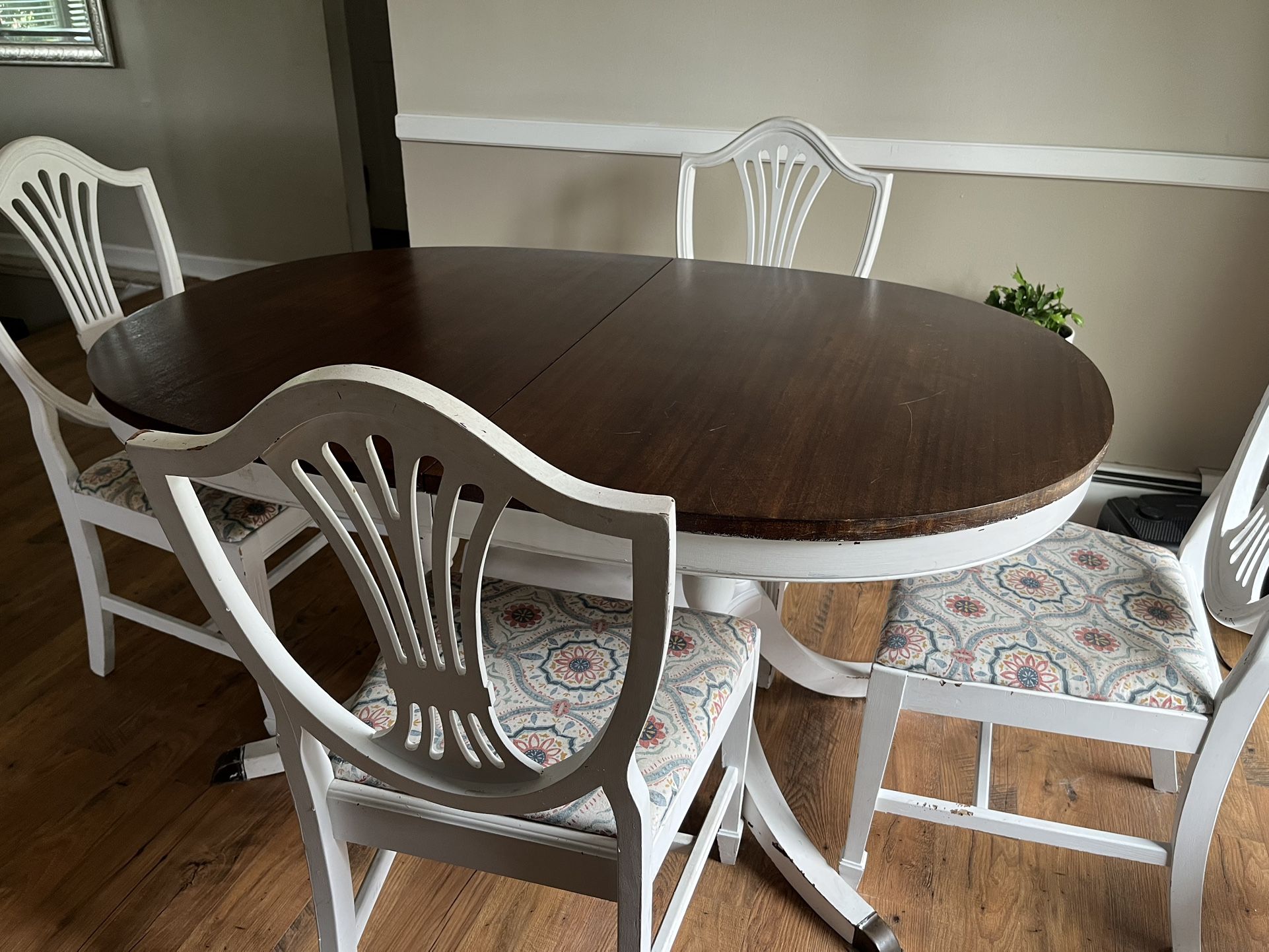 FREE- Farm Table With 6 Chairs
