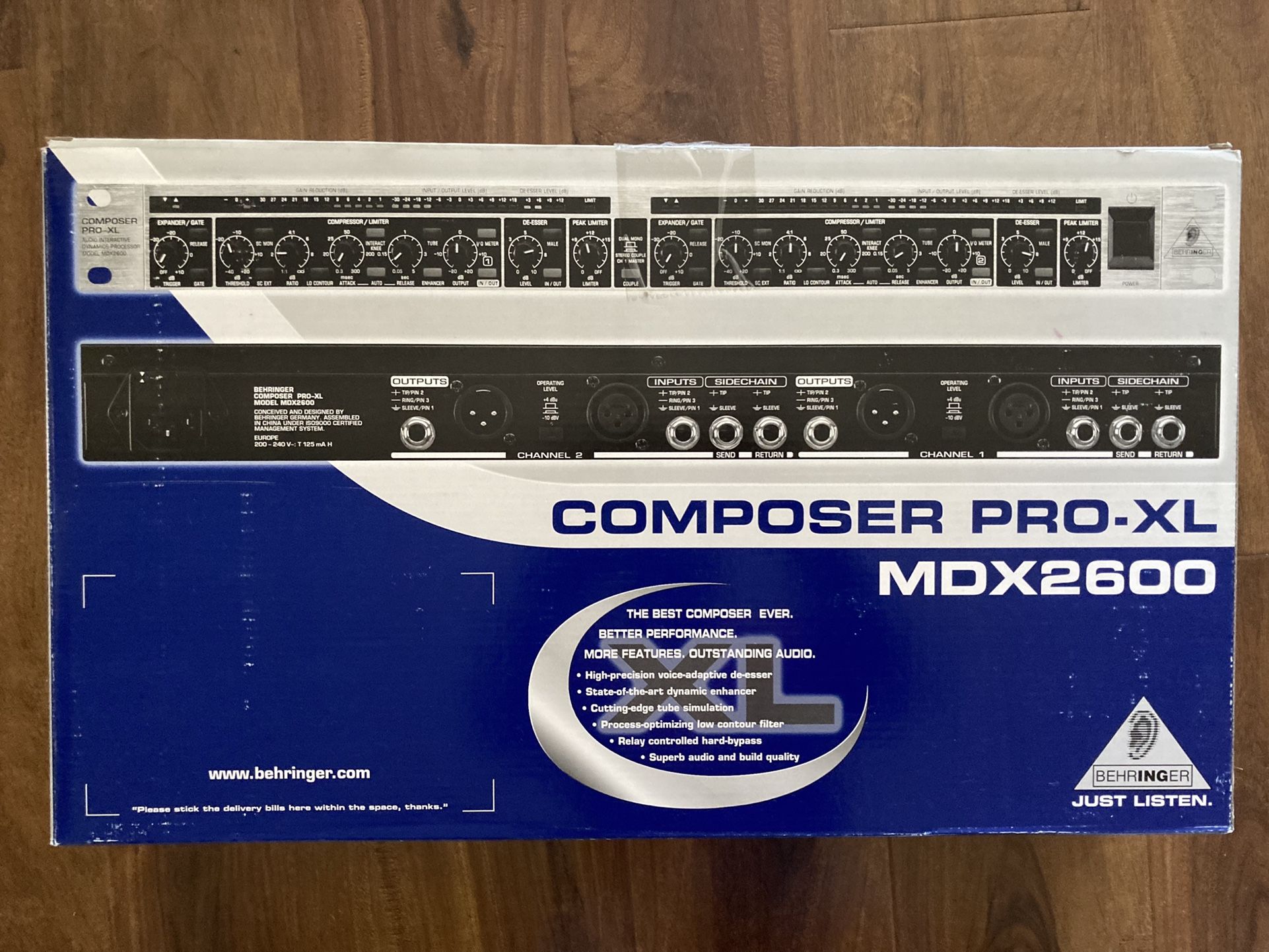 Behringer Composer Pro XL MDX 2600