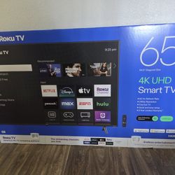 Brand New onn 65” Class 4K UHD Roku Smart Television for Sale – Still in Box (Unopened)
