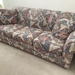 REDUCED! Southwest Style 3 Seater Couch