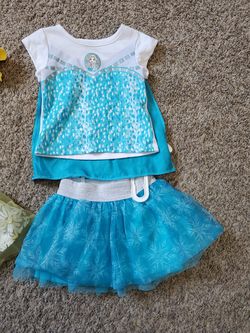 Toddler girl outfit 2T Elsa