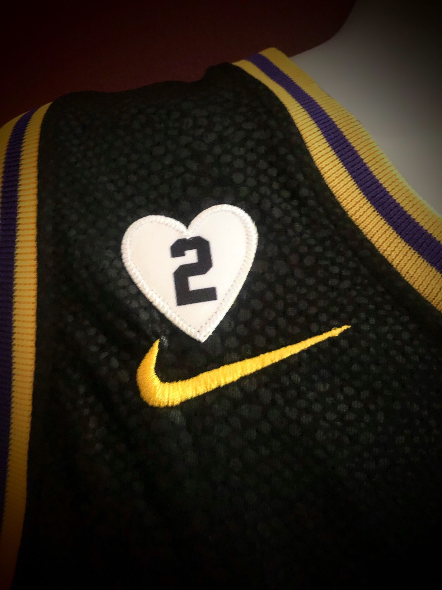 Los Angeles Lakers #8 Kobe Bryant Crenshaw Jersey Nipsey Hussle